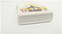 FIRST NIGHT 2000 New Years Eve Celebration White Matte ZipLight (Zippo, 1999)