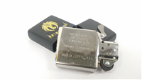 RUGER FIREARMS Black Matte Laser Engraved Logo Lighter (Zippo, 1998)