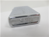 WINDY GIRL Slim Laser Engraved Polished Chrome Lighter (Zippo,1996)