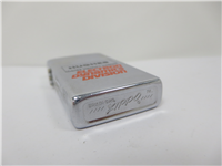 HUGHES AIRCRAFT CO. Polished Chrome Slim Advertising Lighter (Zippo, 1974)