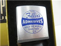FULLER'S ADHESIVES & BELL SERVICES Vintage ZIPPO Advertising Measuring Tape Lot of 2
