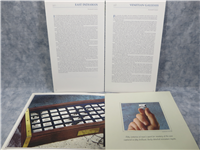 The 50 Greatest Sailing Ships in History Mini Ingots Collection  (Franklin Mint, 1976)