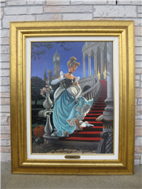 CINDERELLA 24X29 inch Limited Edition Framed Lithograph Art  (Giuseppe Armani, 1995 WDW Convention)