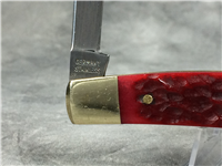 BUCK CREEK COBRA Red Jigged Bone 2-Blade 3-3/4" Congress