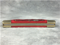 BUCK CREEK COBRA Red Jigged Bone 2-Blade 3-3/4" Congress