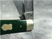 BULL BRAND Solingen Germany Smooth Green 3-3/4" Stockman