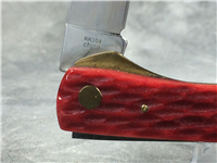 ROUGH RIDER RR304 Red Jigged Bone Single-Blade Linerlock