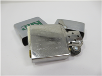 KITE Brushed Chrome Advertising Lighter (Zippo, 1995)