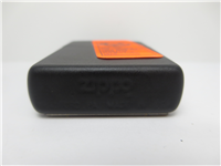 MAJESTIC EAGLE Black Matte Lighter with Gold Leaf Inlay (Zippo, Toledo Series, 1996)