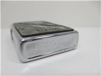 Barrett Smythe EAGLE OVER MESA Polished Chrome Lighter with Emblem (Zippo, 250BBS B148, 1997)