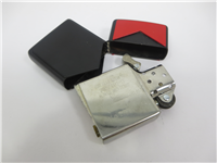 MARLBORO RED ROOF Emblem Black Matte Lighter (Zippo, 1995)