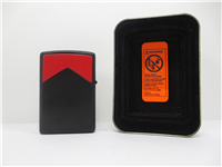 MARLBORO RED ROOF Emblem Black Matte Lighter (Zippo, 1995)