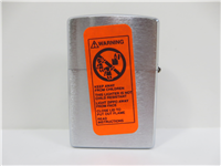 SIERRA Vintage Cigarette Pack Design Brushed Chrome Lighter (Zippo, 2000)