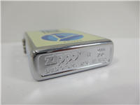 TRUE Vintage Cigarette Pack Design Brushed Chrome Lighter (Zippo, 2000)
