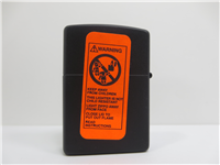 1997 Zippo 250 #24115 82nd INDIANAPOLIS 500 Black Matte Lighter