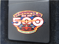 1997 Zippo 250 #24115 82nd INDIANAPOLIS 500 Black Matte Lighter