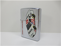 JIMMY SPENCER Lights em Up Polished Chrome Lighter (Zippo, 1994)