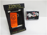 BUSCH GRAND NATIONALS Zippo Car #12 Polished Chrome Lighter (Zippo, 1998)