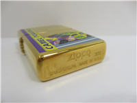 Camel Racing CAMEL POWERED Brushed Brass Lighter (Zippo,1997)