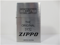 ORIGINAL 1932 REPLICA Second Release Brushed Chrome Lighter (Zippo, 1999)