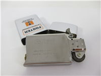 L.B. FOSTER CO. Rail & Track Accessories Polished Chrome Slim Advertising Lighter (Zippo, 1976)