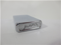 C & O FOR PROGRESS/Chesapeake and Ohio Railway Polished Chrome Slim Advertising Lighter (Zippo, 1967)