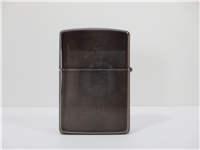 60TH ANNIVERSARY Brushed Midnight Chrome Lighter with Pewter Emblem in Collectors Tin (Zippo, 1992)