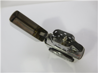 60TH ANNIVERSARY White Nickel Lighter with Pewter Emblem in Collectors Tin (Zippo, 1992)