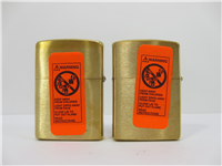 Brickyard 400 Indianapolis 500 Brushed Brass Lighter Set in Collectors Tin  Zippo 1994)