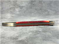 REMINGTON NEW TANG Red Orange Jigged 5" Toothpick Bullet Knife