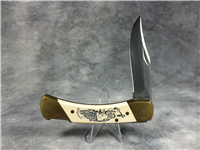 Schrade+ USA Scrimshawed Limited Edition Lockback 