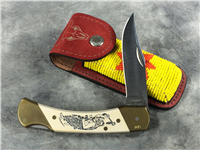 Schrade+ USA Scrimshawed Limited Edition Lockback 