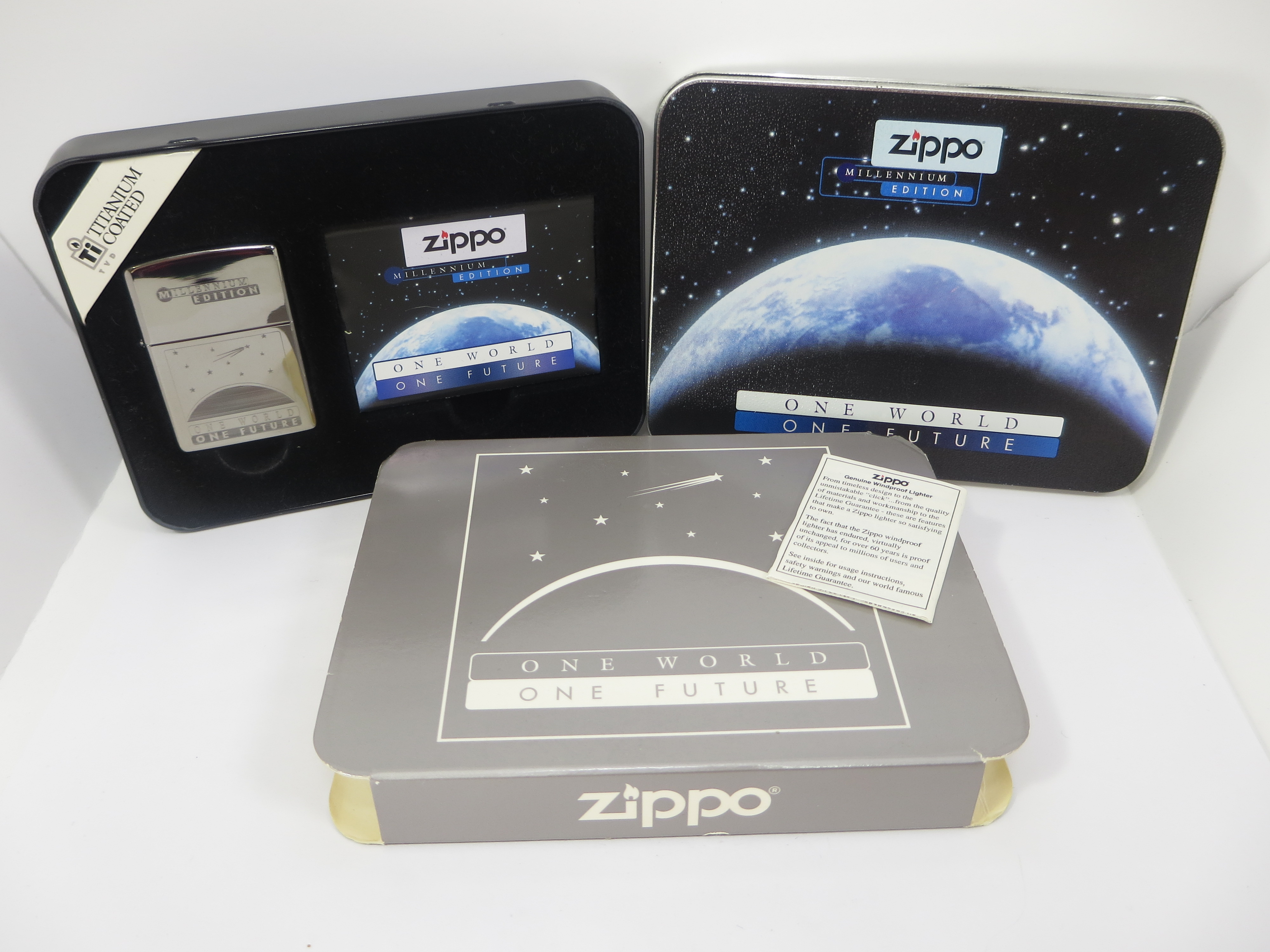 ZIPPO ONE WORLD ONE FUTURE ジッポーライターzippo ジッポー 