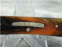 BULLDOG BRAND 25 YEARS Brown Swirl Celluloid Congress