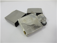 ONE WORLD ONE FUTURE Titanium Millennium Edition Lighter (Spanish Booklet) in Collectors Tin (Zippo, 1999)