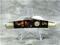 OWL HEAD Brown Swirl Celluloid Congress