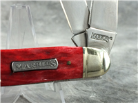 MARBLE'S QUALITY KNIVES Red Jigged Stockman