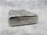 DAGGER Laser Engraved Brushed Chrome Armor Case Lighter (Zippo, 28808, 2015)