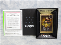 INDUSTRIAL MACHINER Steam Punk Brushed Brass Lighter (Zippo, 28320, 2012)