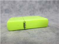 ZIPPO LOGO Neon Yellow Lighter (Zippo, 28887ZL, 2015)