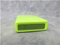 ZIPPO LOGO Neon Yellow Lighter (Zippo, 28887ZL, 2015)