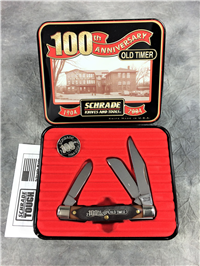 2004 SCHRADE USA 34OT Old Timer *100TH ANNIVERSARY* Sawcut Stockman