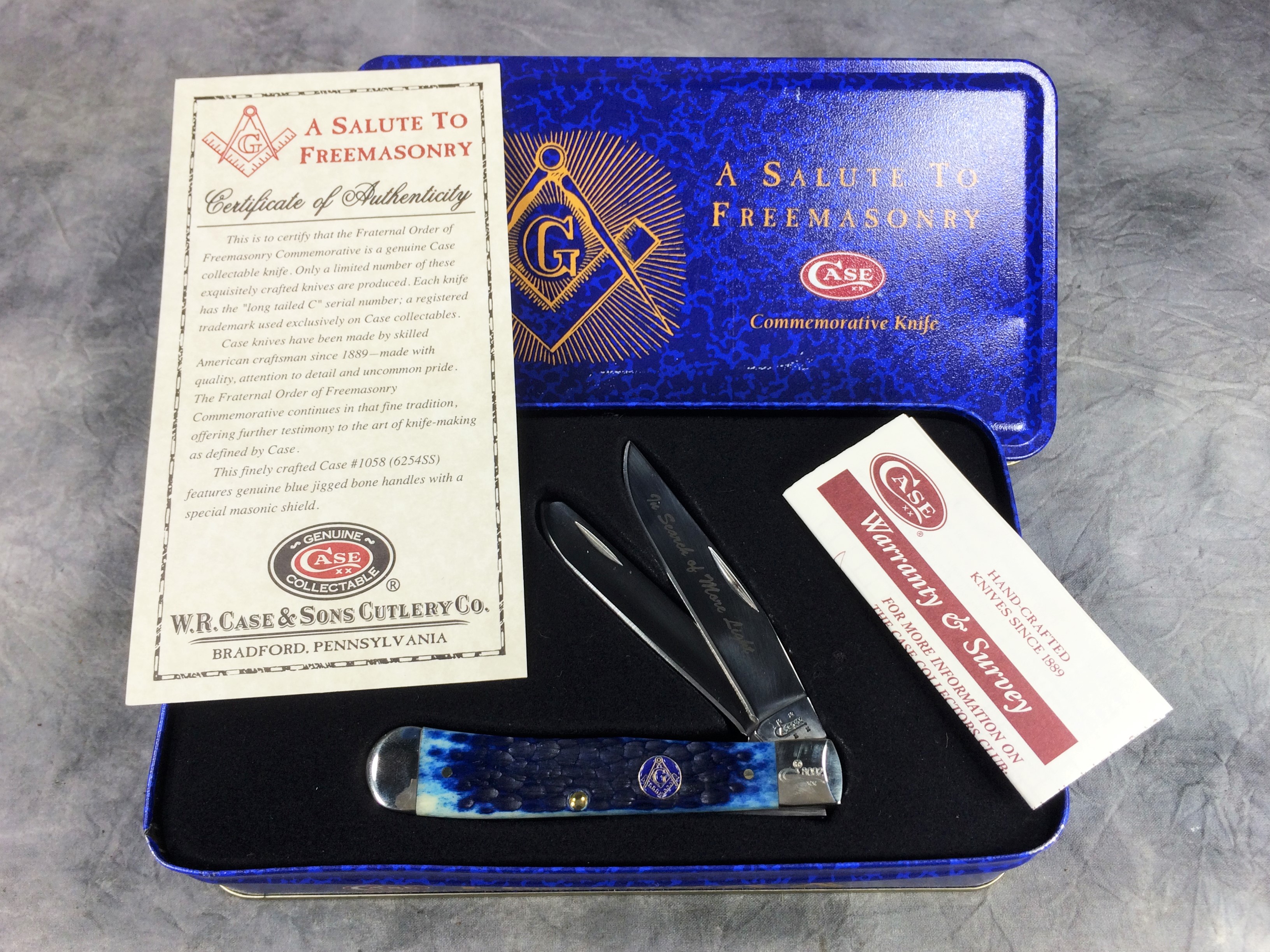 How much is 2005 CASE XX 6254 Salute to Freemasonry Limited Edition ...