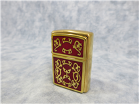 Camel IMPERIAL FILIGREE  Brass Emblem Lighter (Zippo, Z706, 2005)