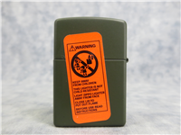 UNITED STATES ARMY Green Matte Lighter (Zippo, 21103, 2005)