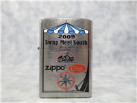 2009 SWAP MEET SOUTH 64/250 Limited Edition Brushed Chrome Lighter (Zippo, 2009)