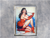 BETTIE PAGE Cigarette Case with Butane Lighter