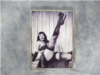 BETTIE PAGE Vintage Photographs Cigarette Case