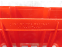 Vintage Red Plastic Coke/Coca-Cola KING SIZE (6) 10-12 oz. Bottle Carrier/Holder