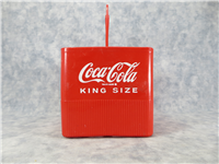 Vintage Red Plastic Coke/Coca-Cola KING SIZE (6) 10-12 oz. Bottle Carrier/Holder